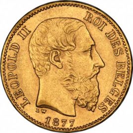 Χρυσό νόμισμα Βελγίου