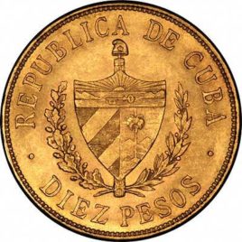 Χρυσό νόμισμα Κούβας